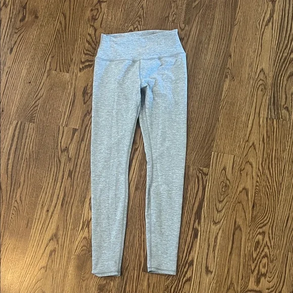 ALO Yoga Heather Gray Leggings - Picture 1 of 3